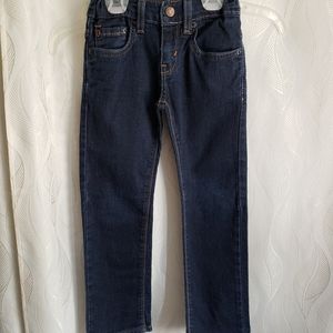 Denizen From Levi's 216 Skinny Fit Boy's Dark Wash Denim Blue Jeans